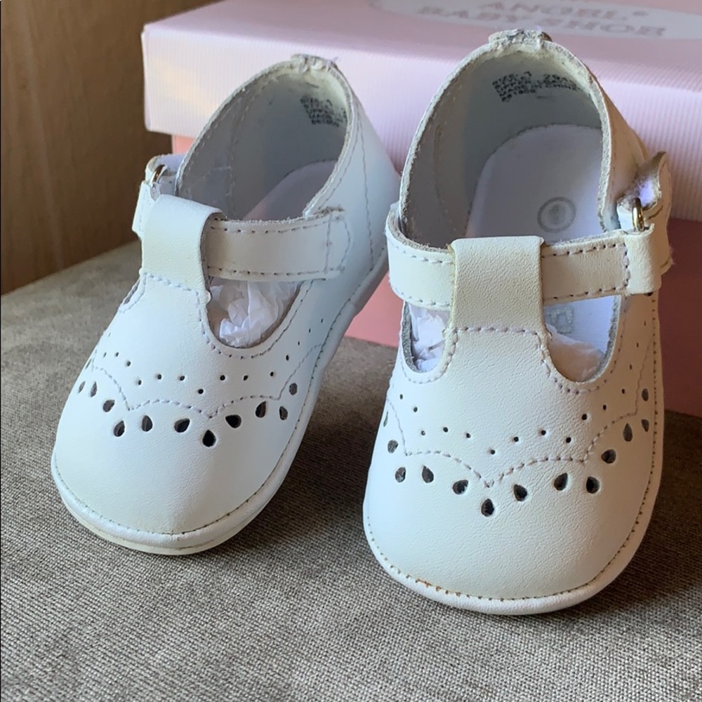 Angel baby shoes